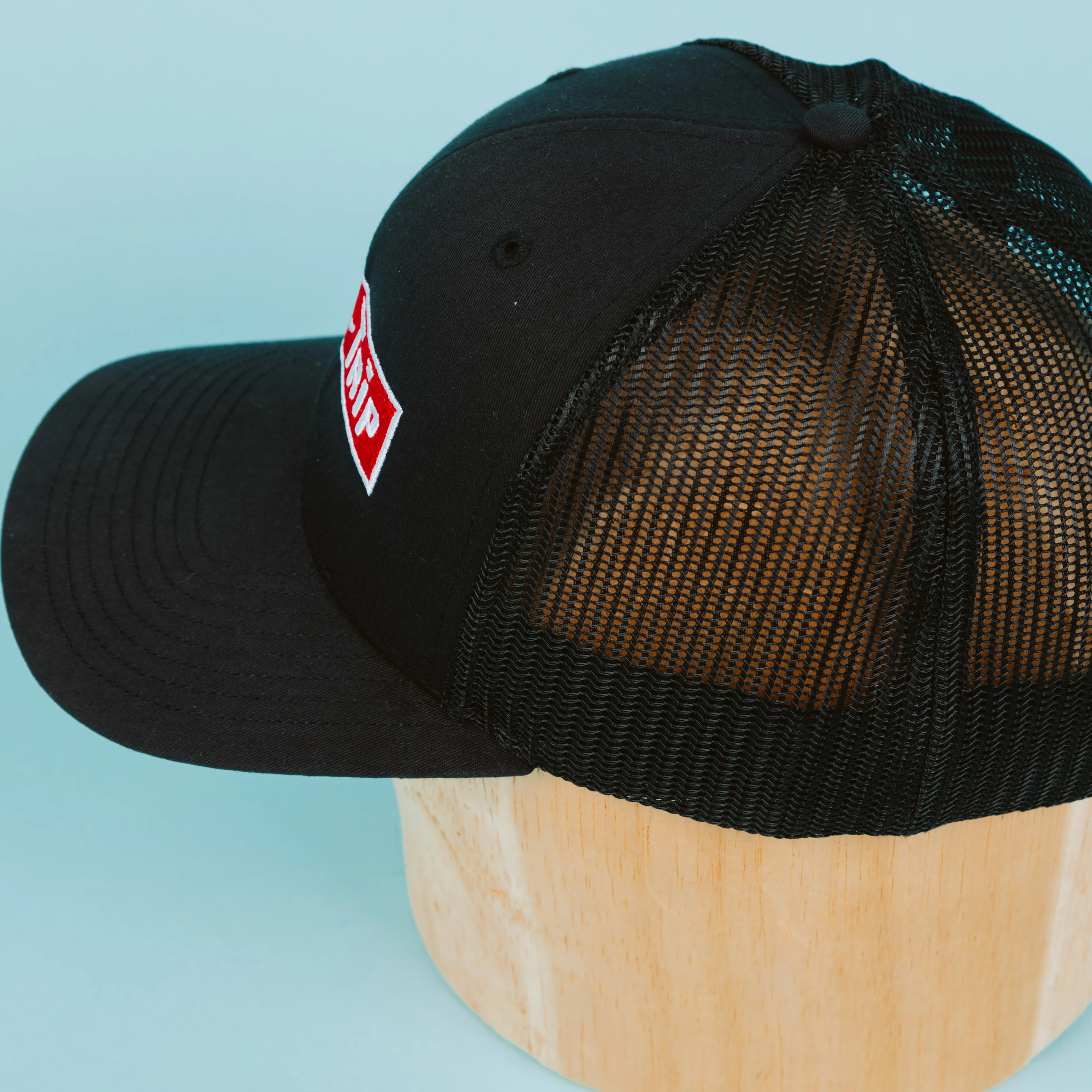 Mr. Quikie Richardson 112 Black Trucker Hat - Image 3