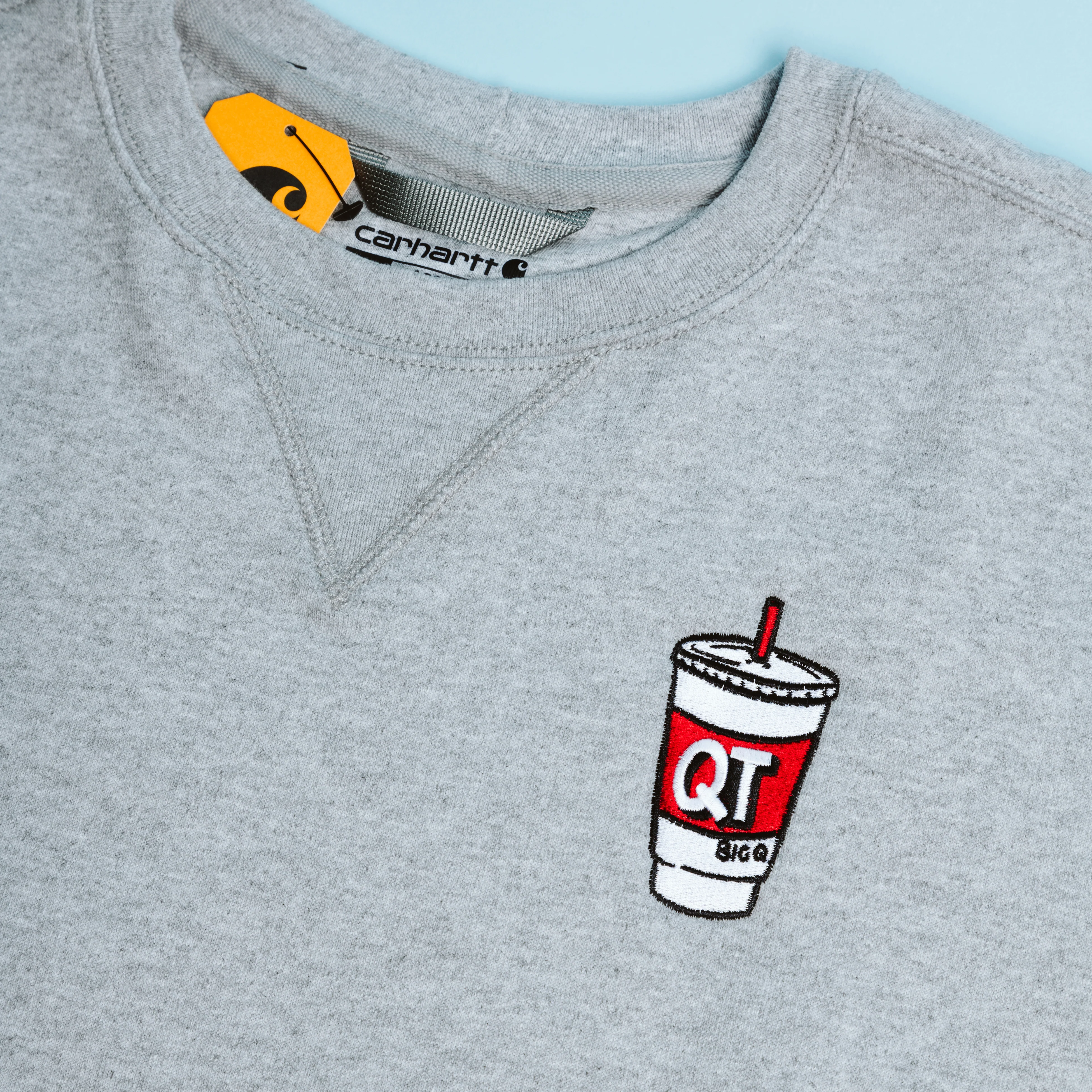 Carhartt Big Q Crewneck Sweatshirt - Image 2