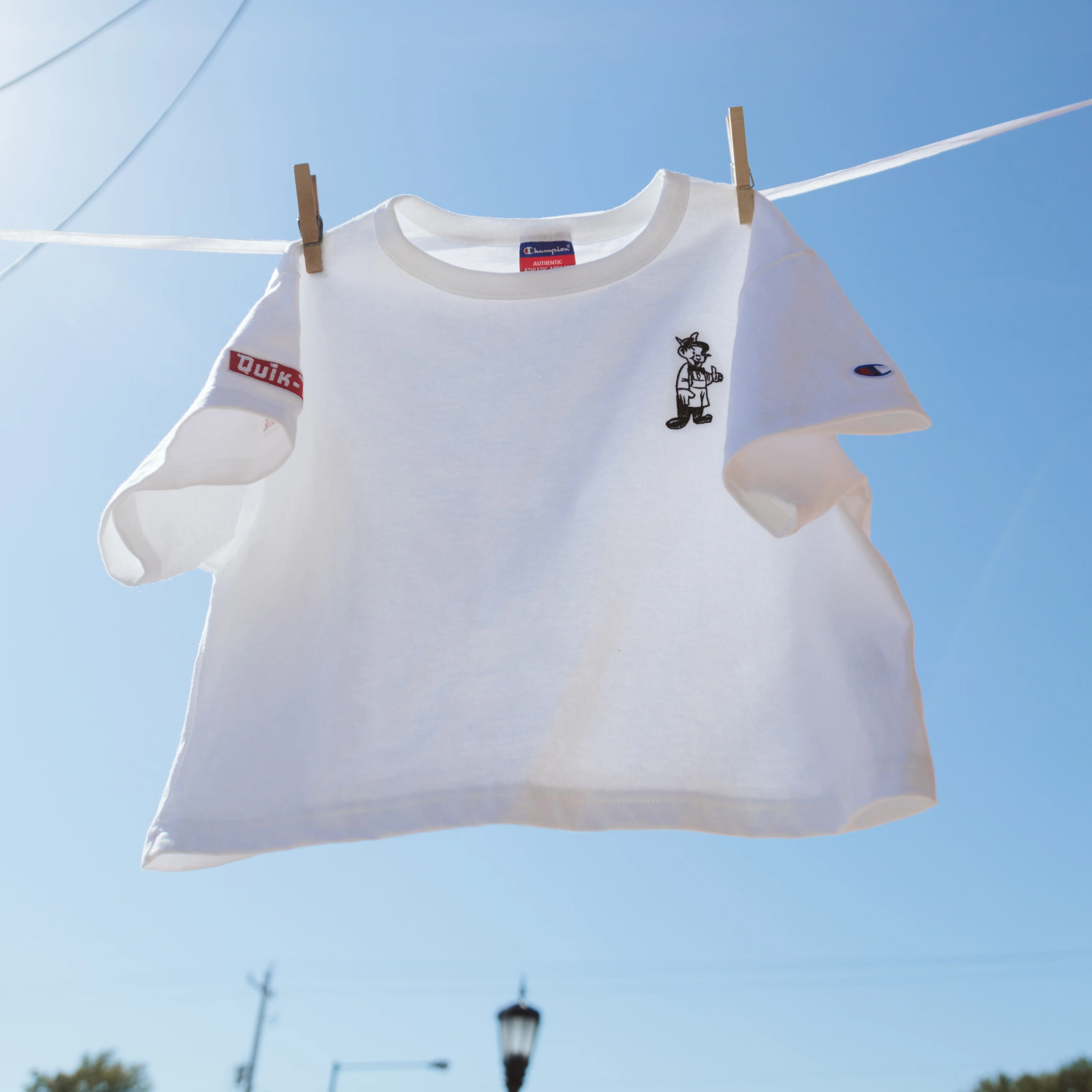 Mr. Quikie Champion Cropped T-Shirt - Image 4