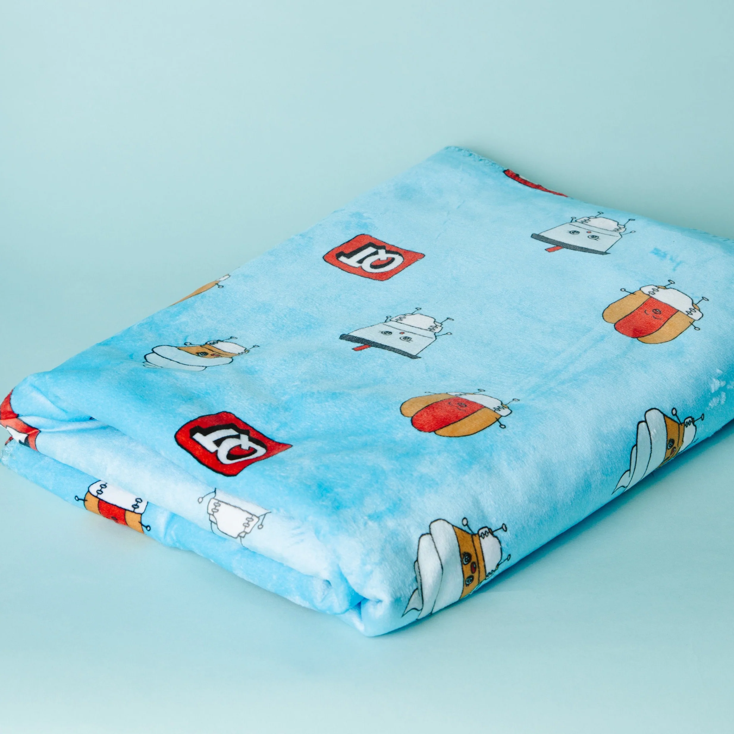 Children's Micro Mink Sherpa Blanket - Image 3