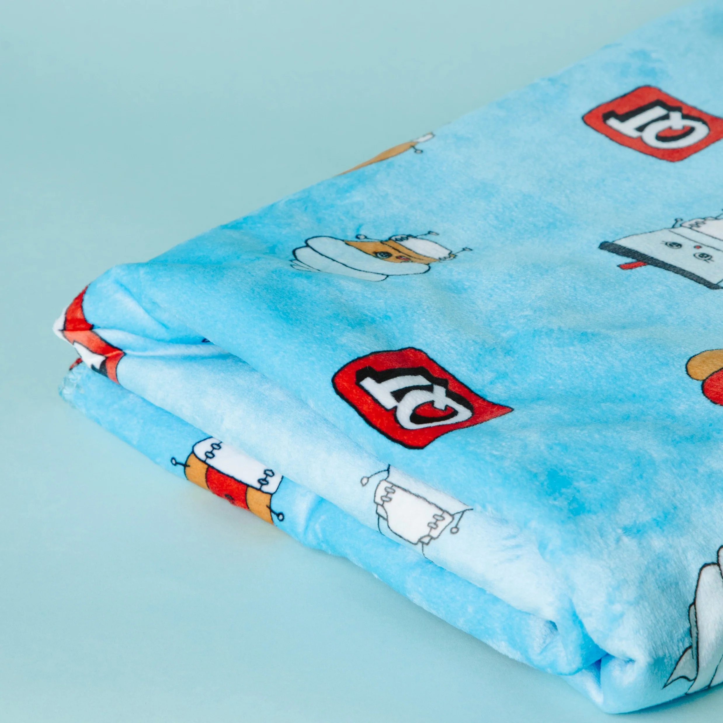 Children's Micro Mink Sherpa Blanket - Image 4