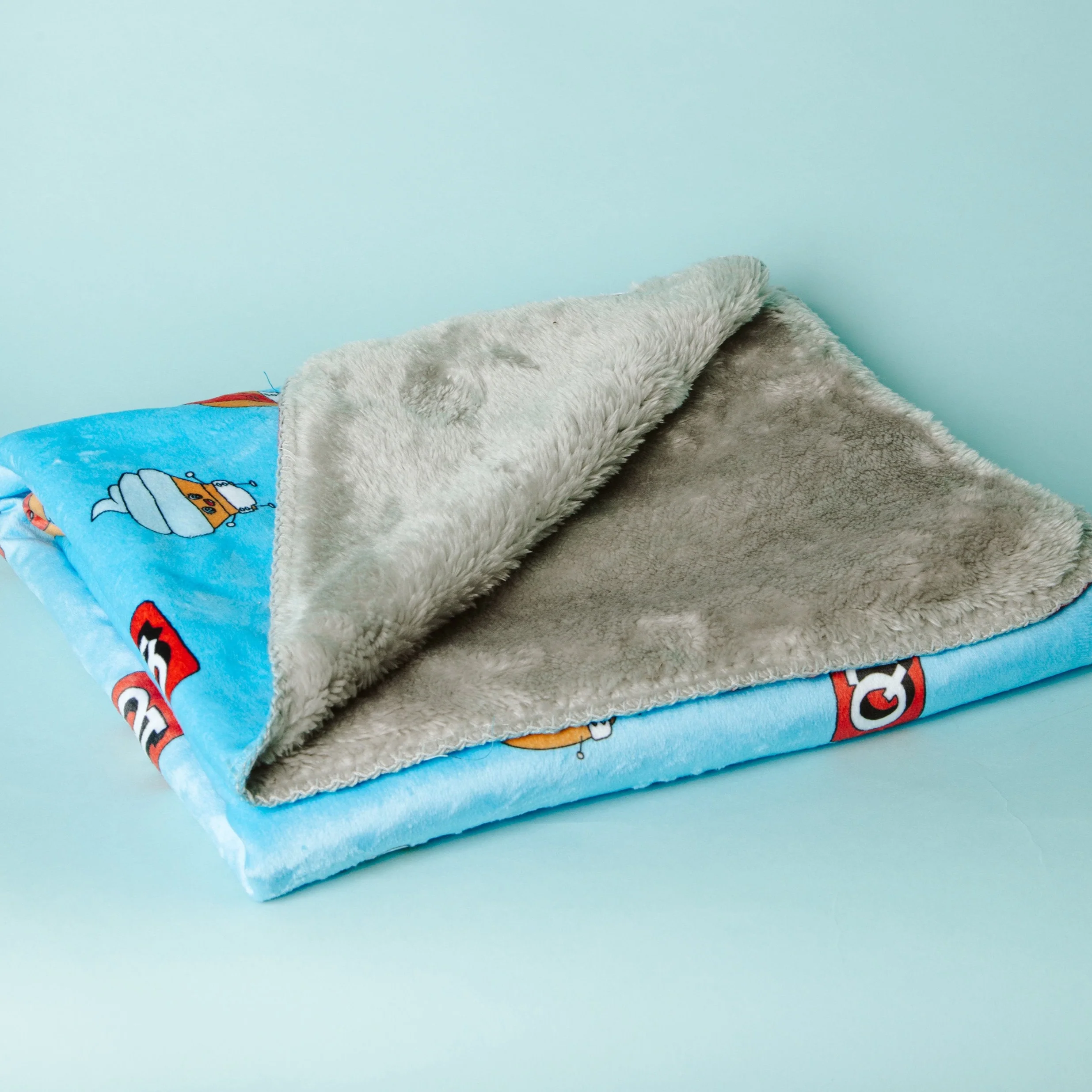 Children's Micro Mink Sherpa Blanket - Image 5