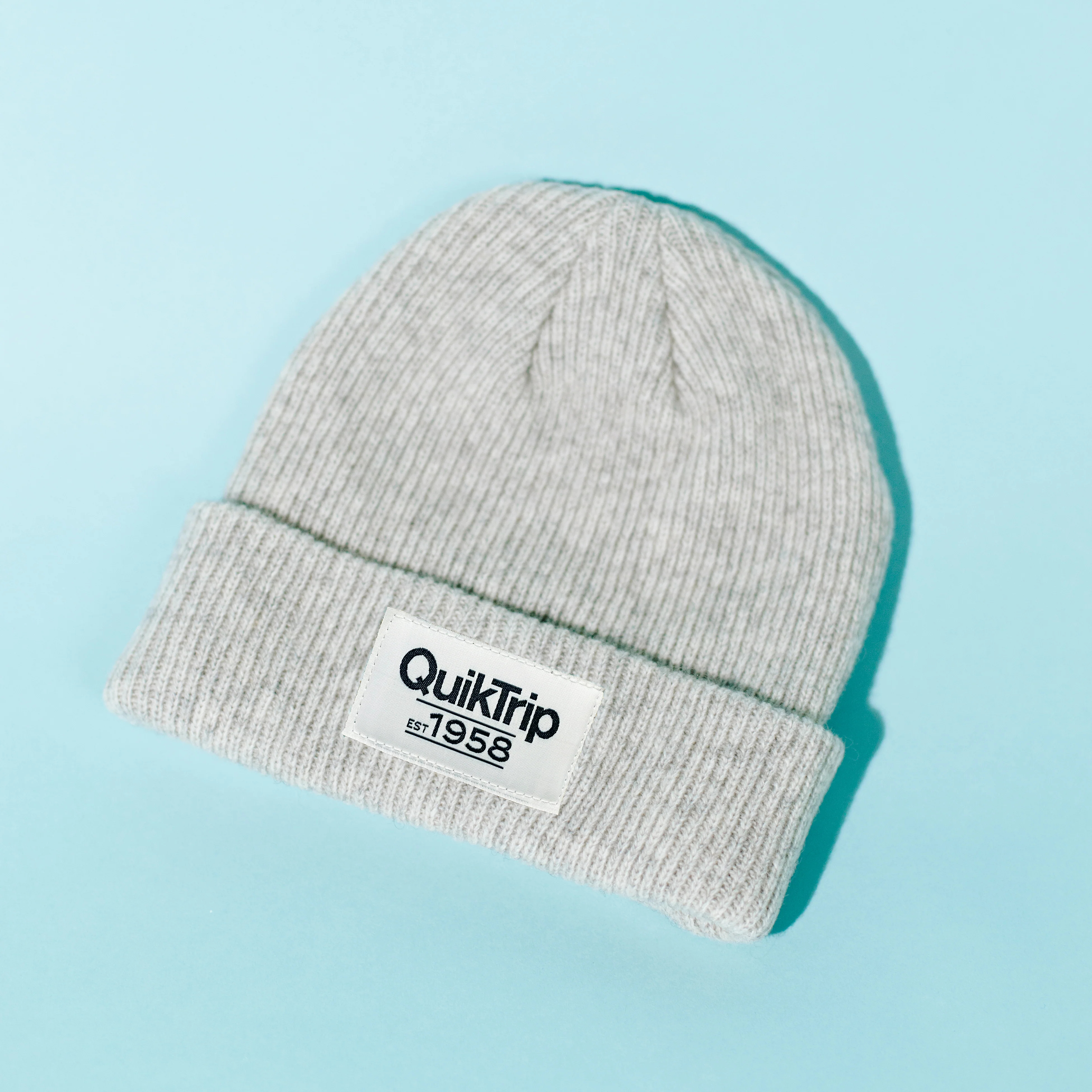 Gray QuikTrip Beanie - Image 3