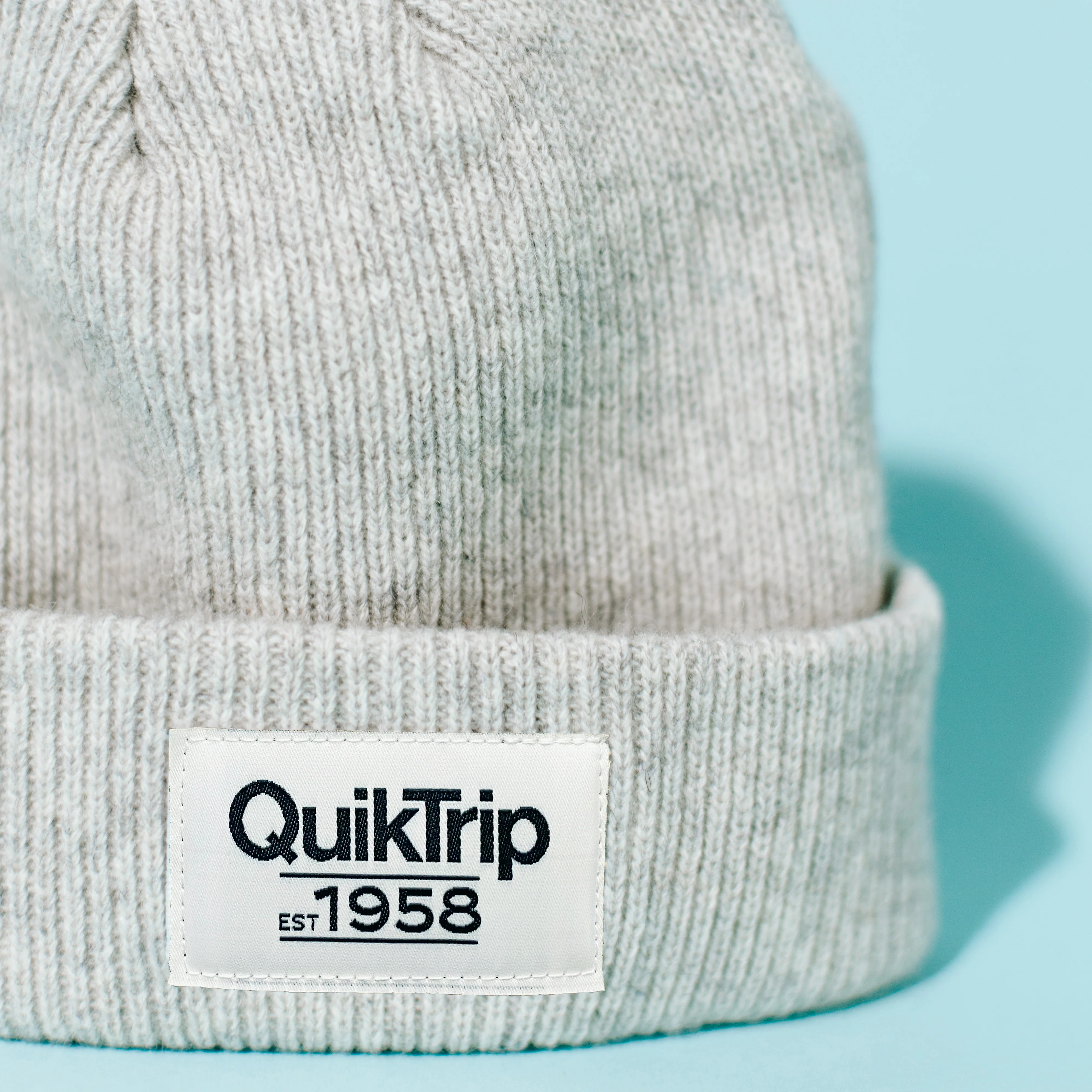 Gray QuikTrip Beanie - Image 4