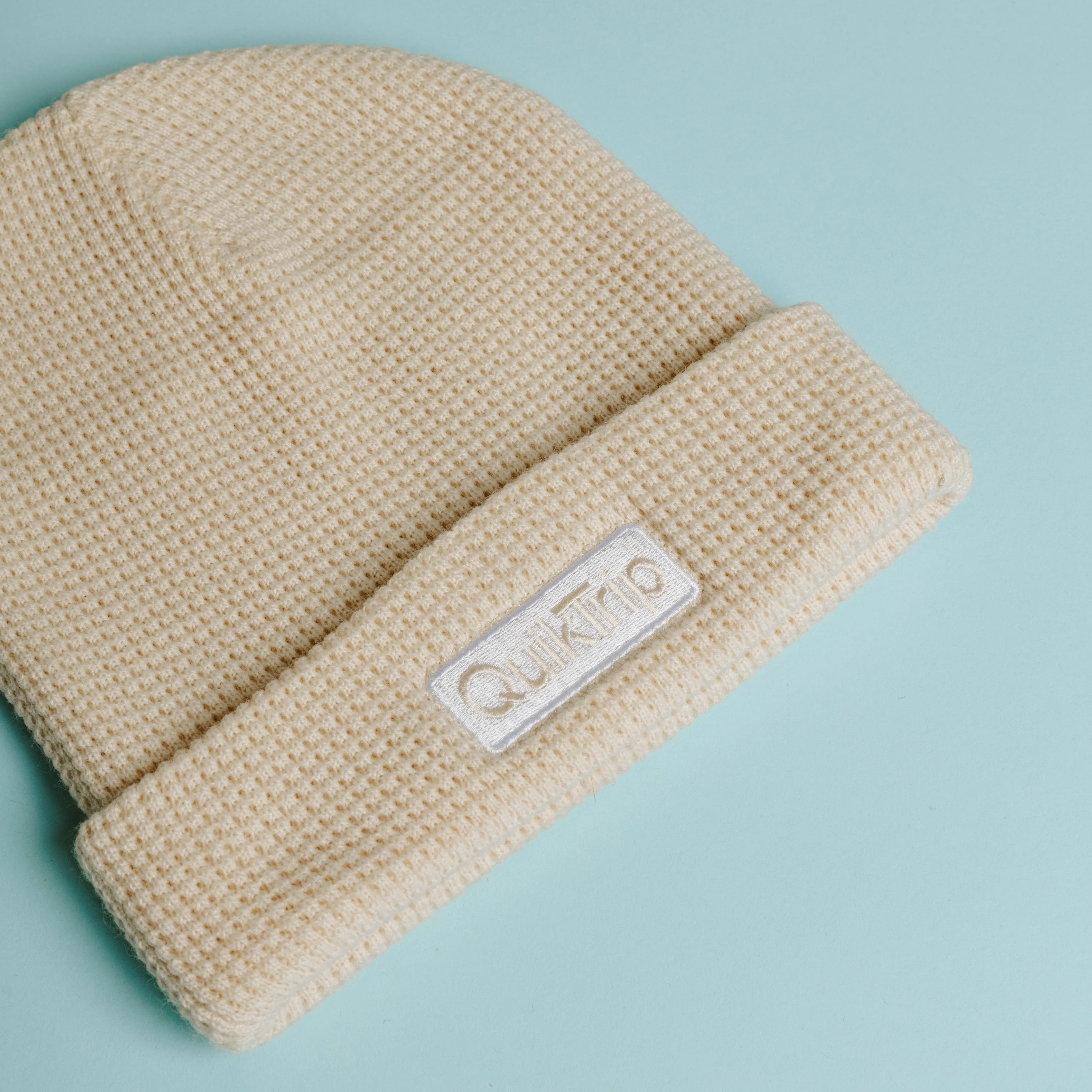 QuikTrip Waffle Knit Beanie - Image 5