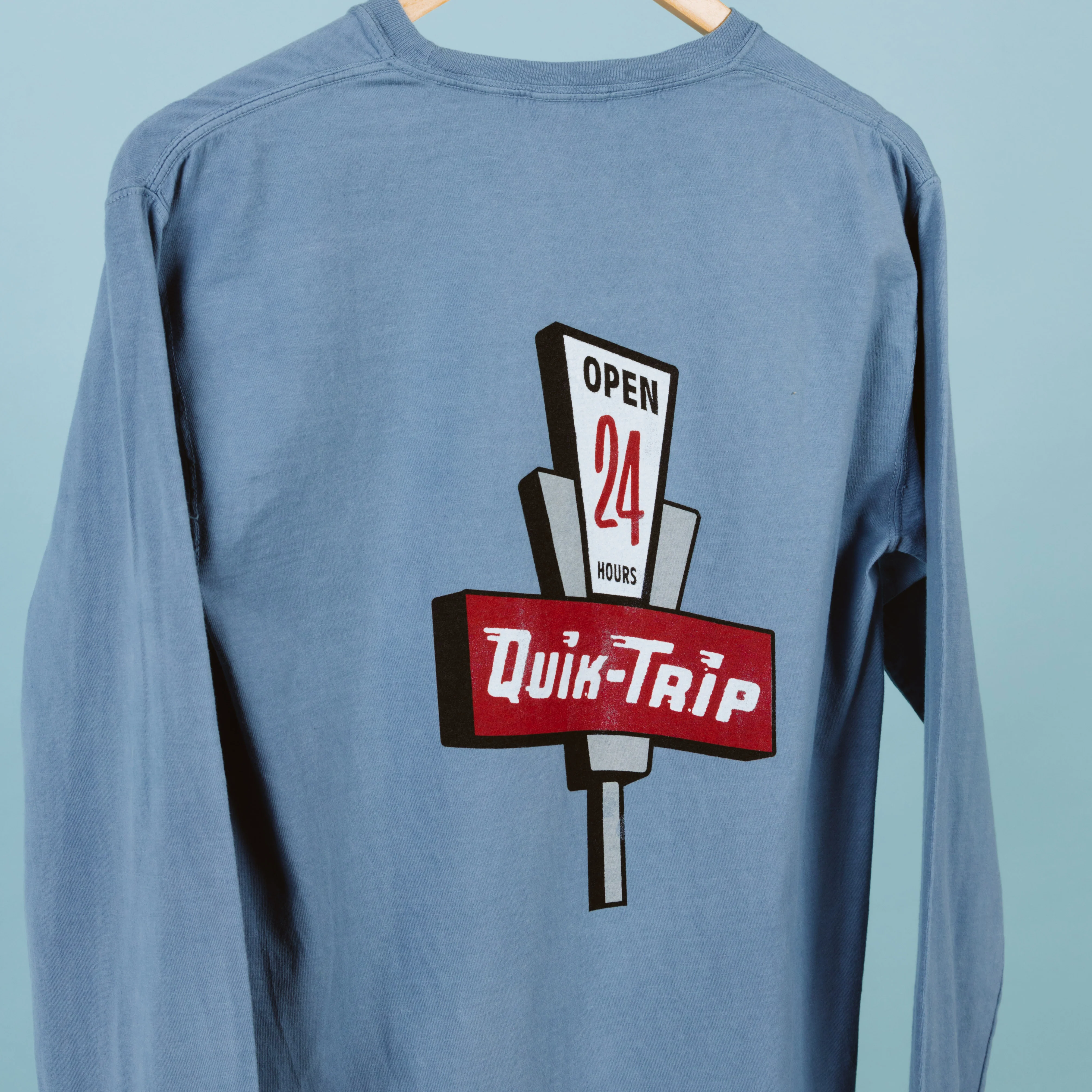 Quik-Trip 24 hours Long Sleeve T-Shirt - Image 5
