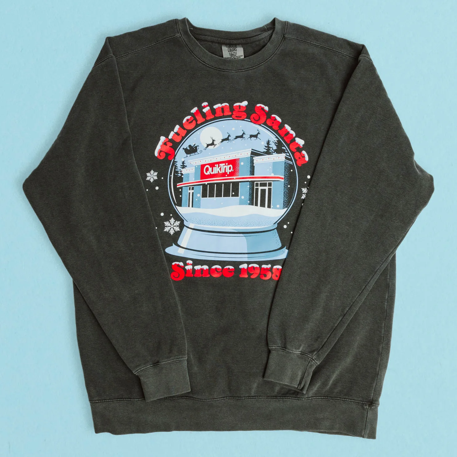 FINAL FEW - QT Christmas Holiday Sweatshirt - Image 3