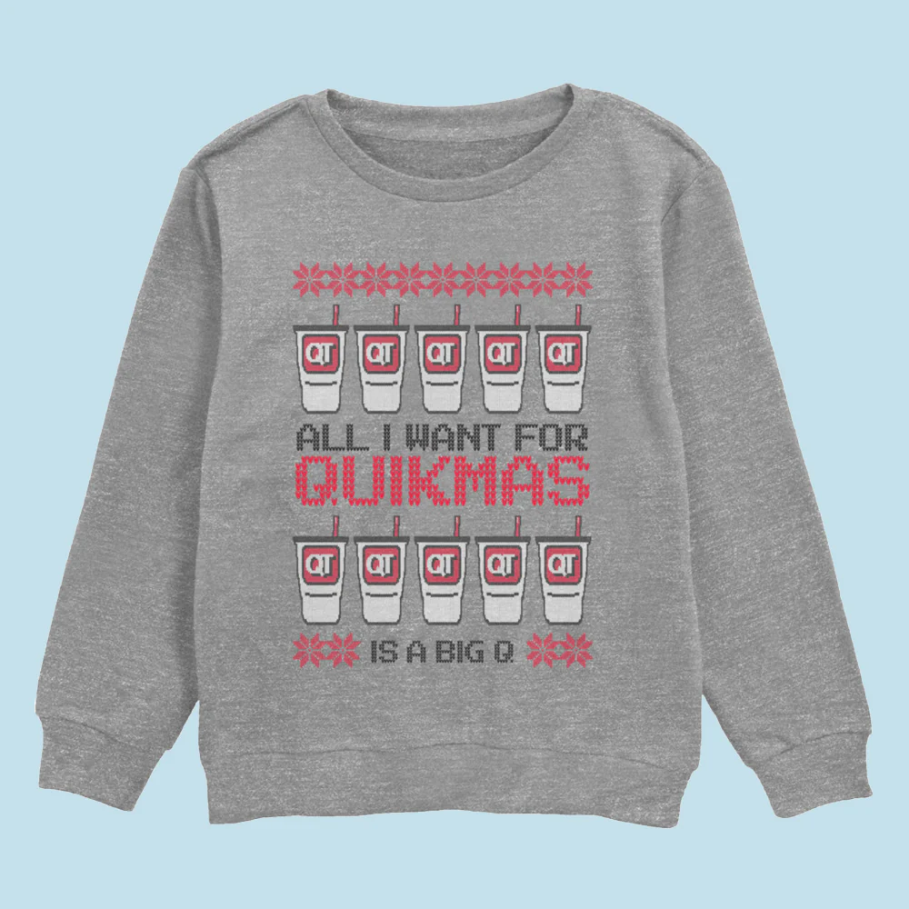 Youth QT Christmas Sweatshirt 2025