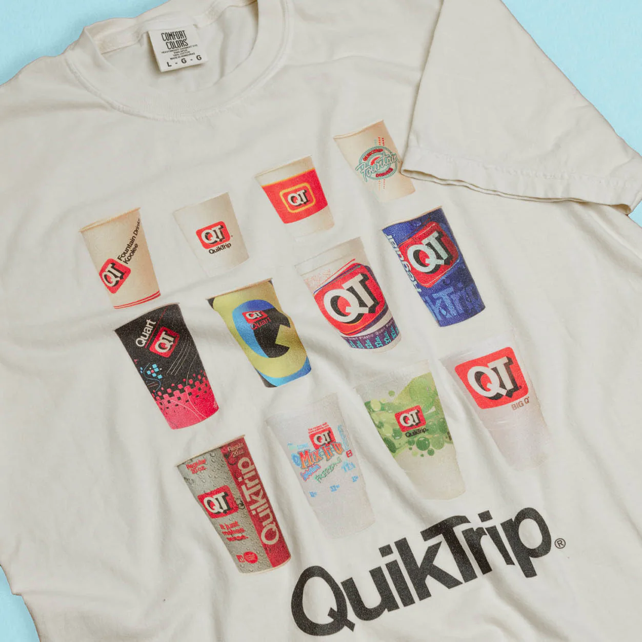 The Many Cups of QT Heavyweight T-Shirt - Image 3
