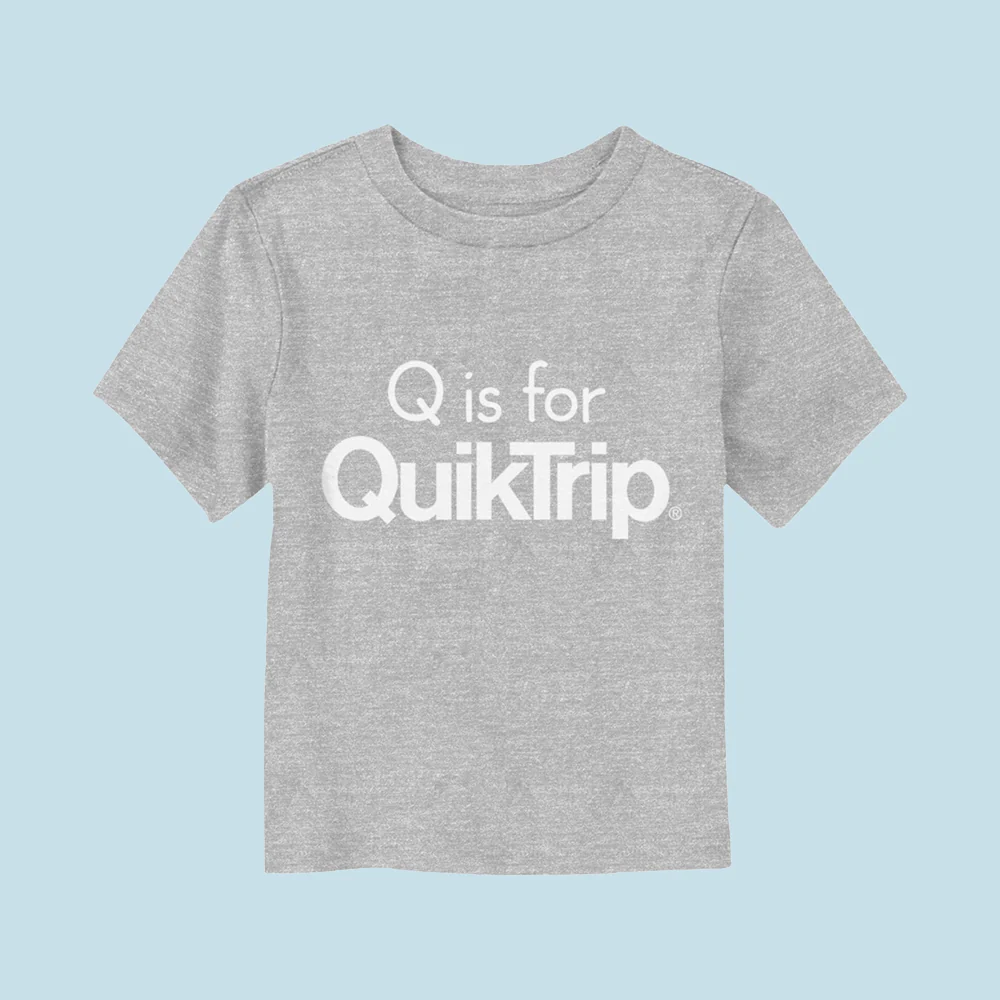 Toddler Q Is For QuikTrip Tri-Blend T-Shirt - Image 2