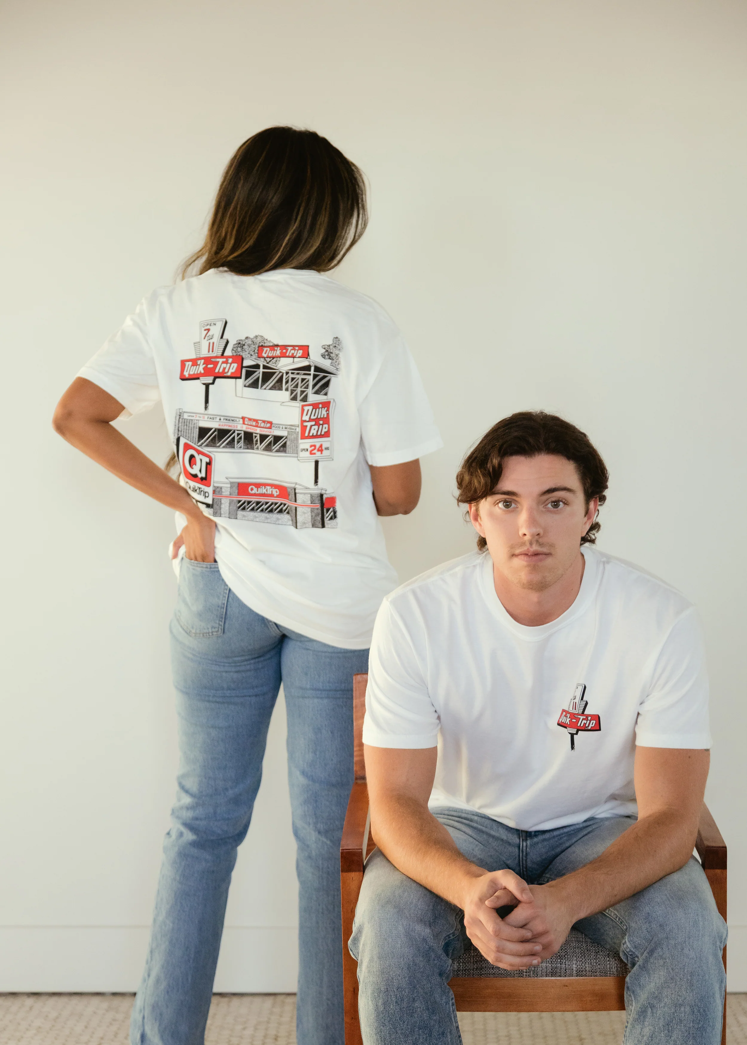 QT Store History Heavyweight T-Shirt - Image 2