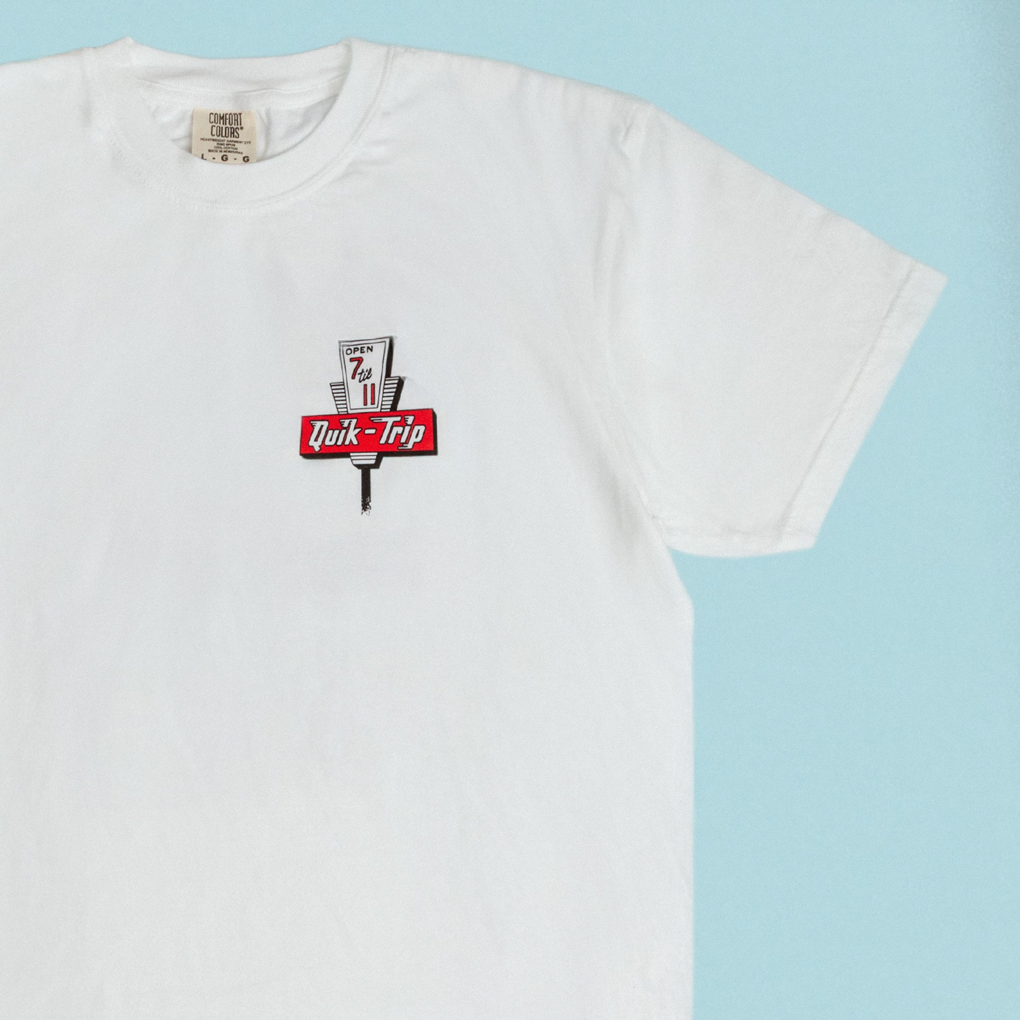 QT Store History Heavyweight T-Shirt - Image 4