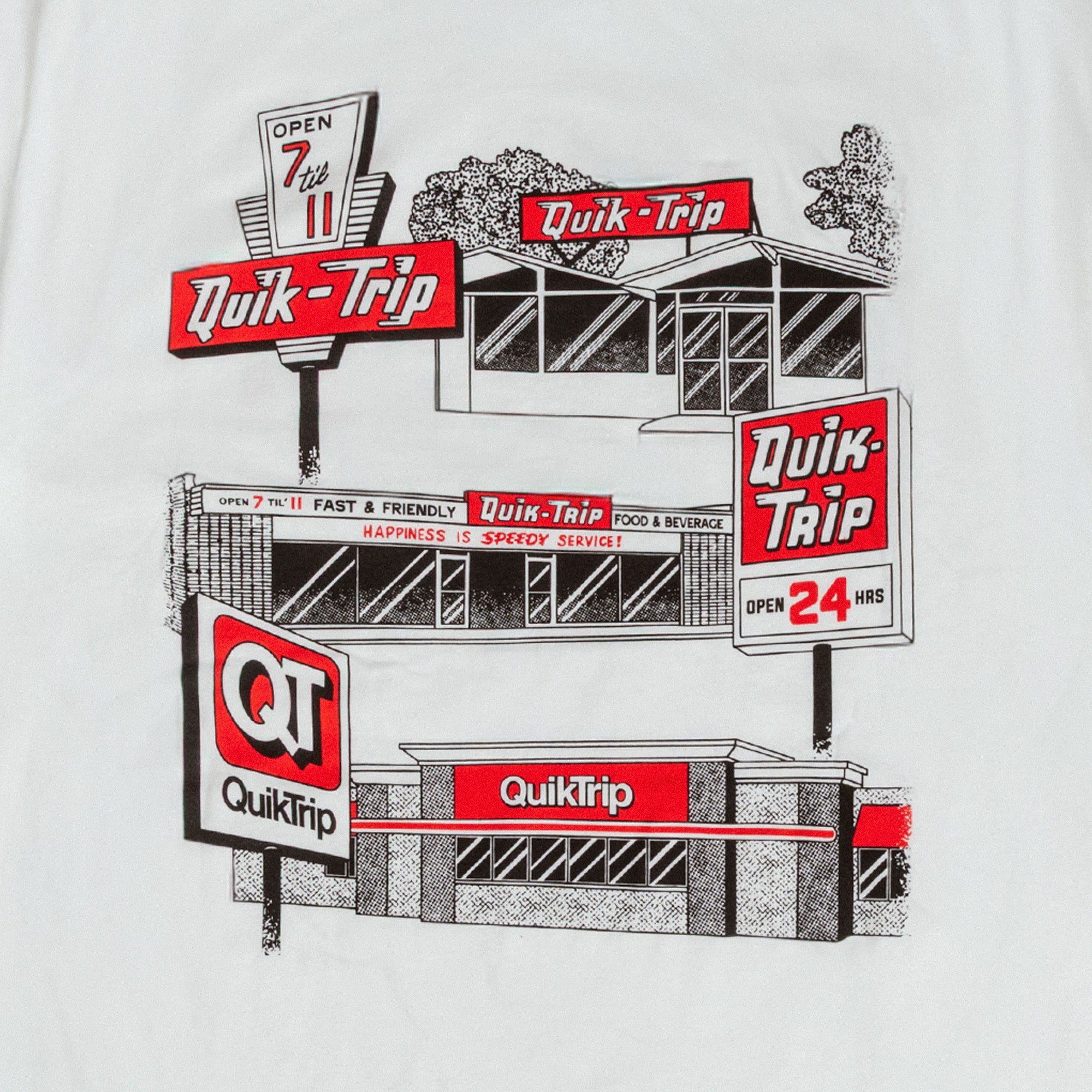 QT Store History Heavyweight T-Shirt - Image 5