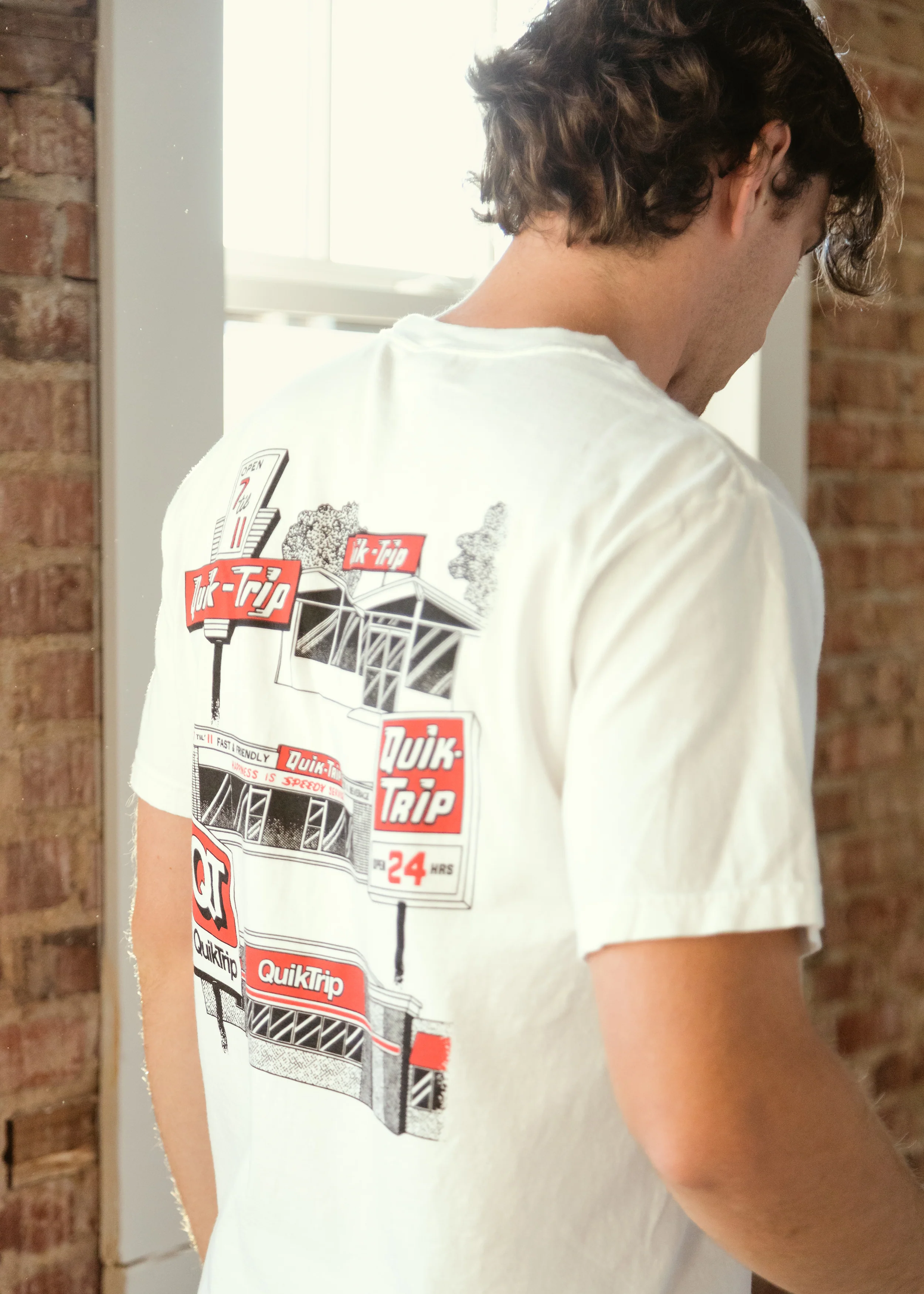 QT Store History Heavyweight T-Shirt - Image 7