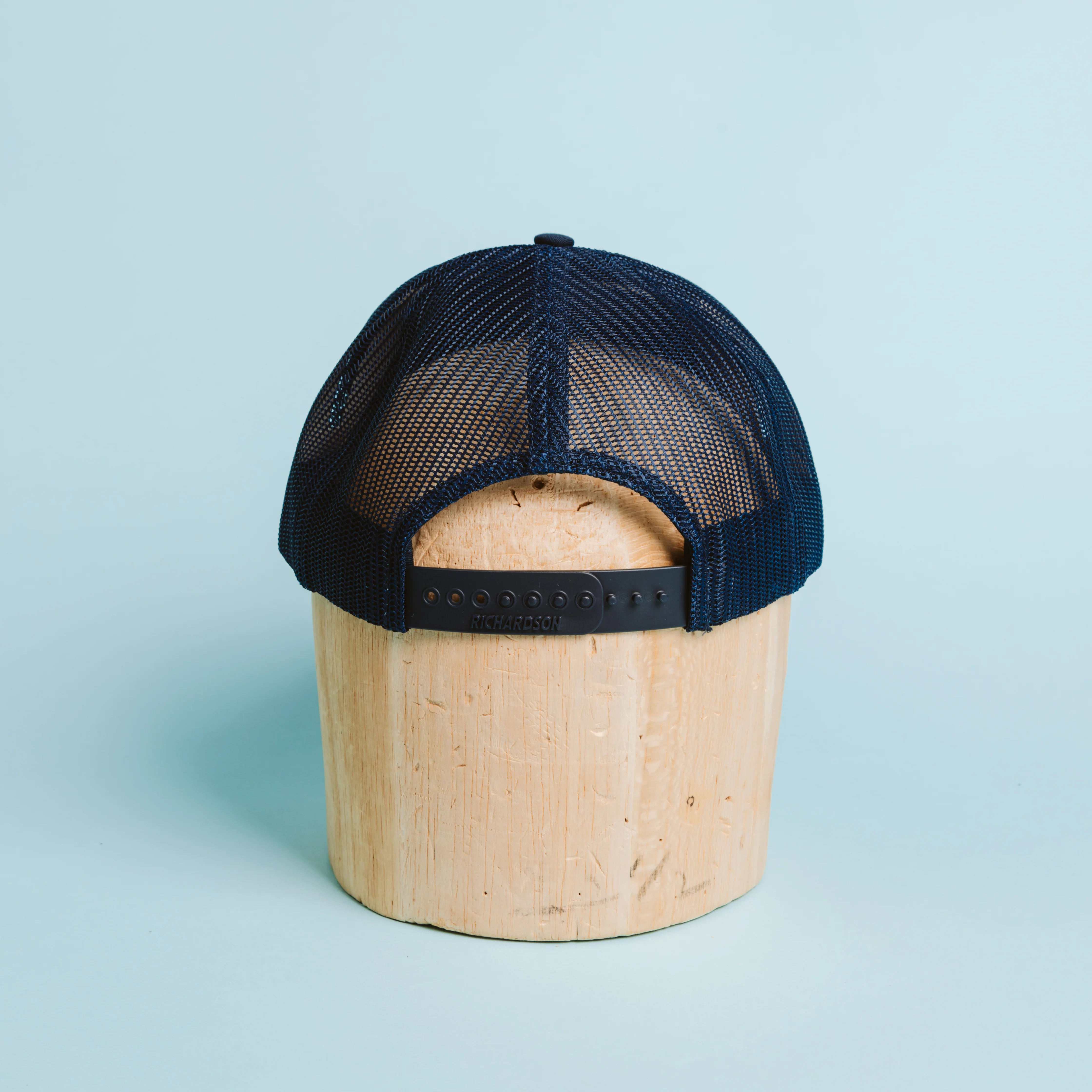 QuikTrip Richardson 112 Navy Rubber Patch Trucker Hat - Image 4