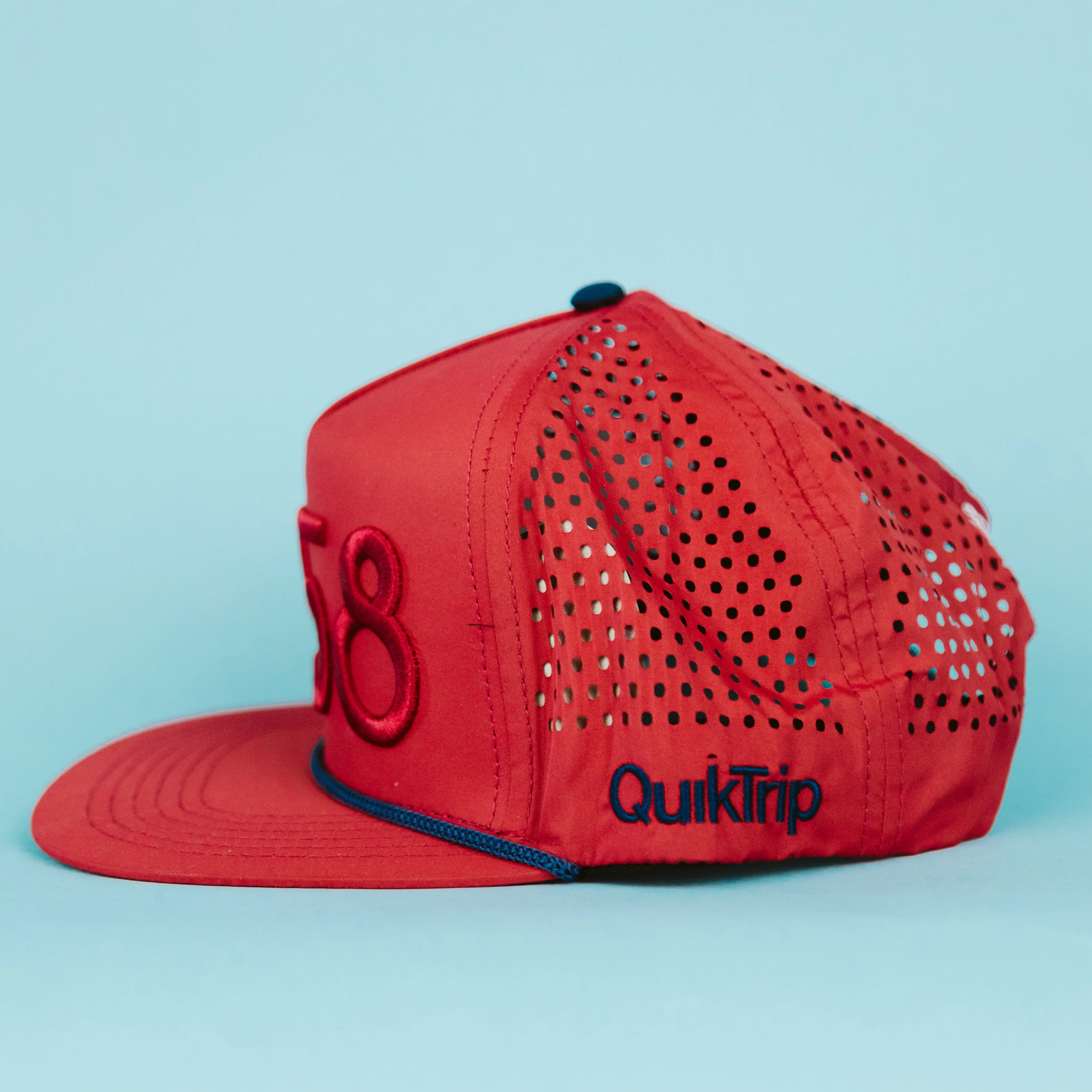 Staunch Traditional Outfitters QuikTrip 1958 Crimson Hat - Image 3
