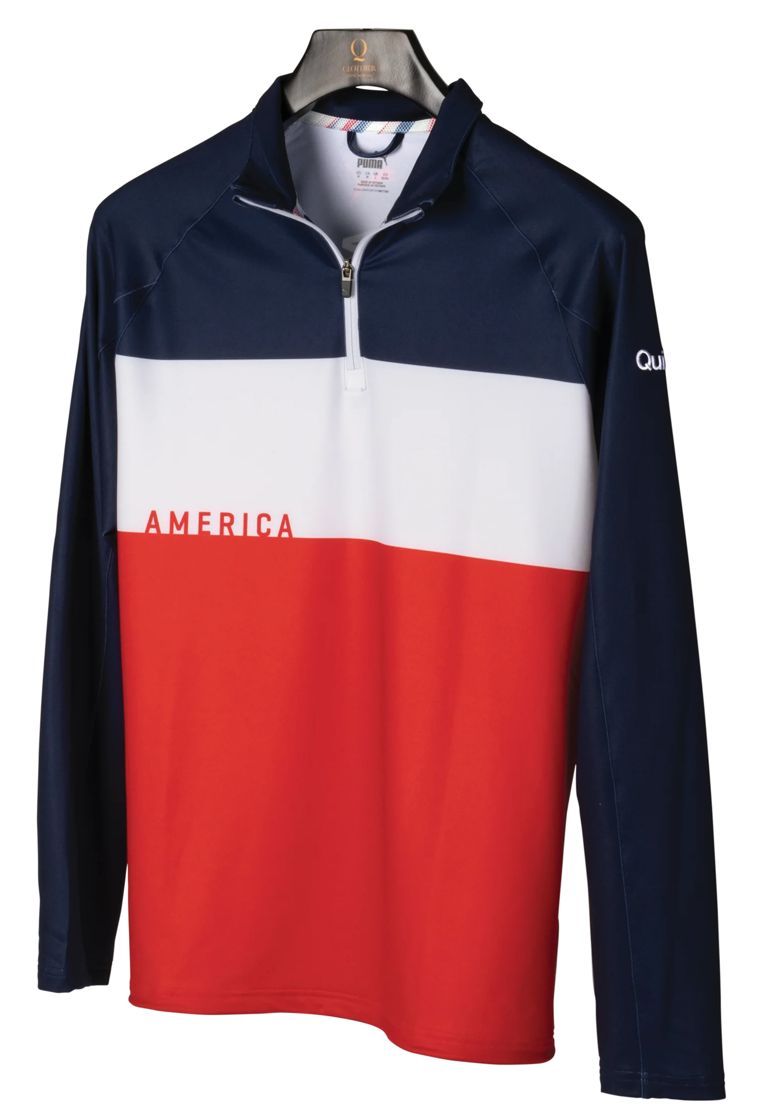 Red/White/Blue Puma Jetstream 1/4 Zip
